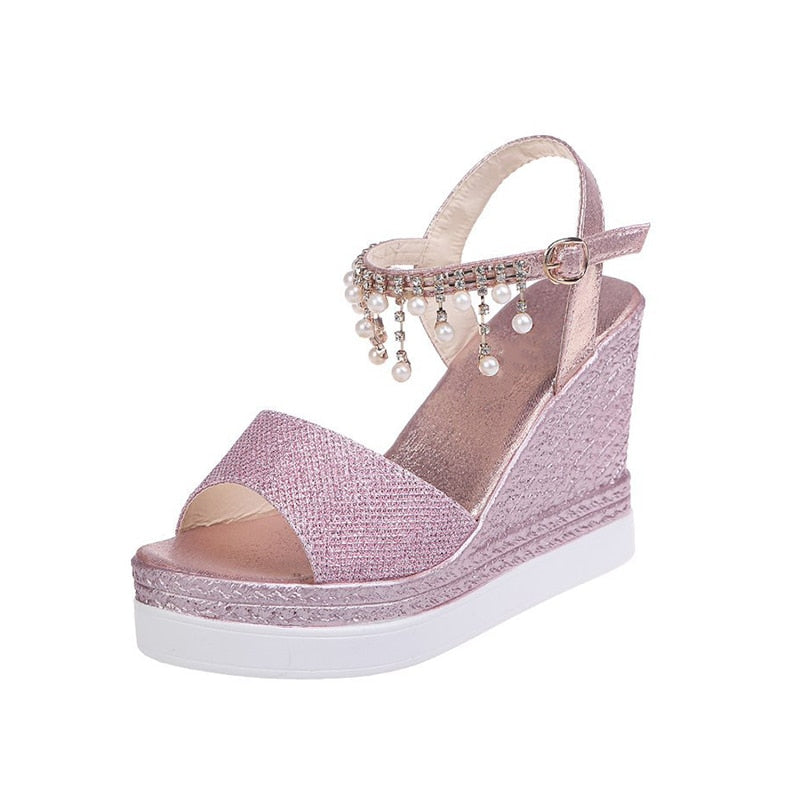 Sandale à plateforme - Pearl Stella