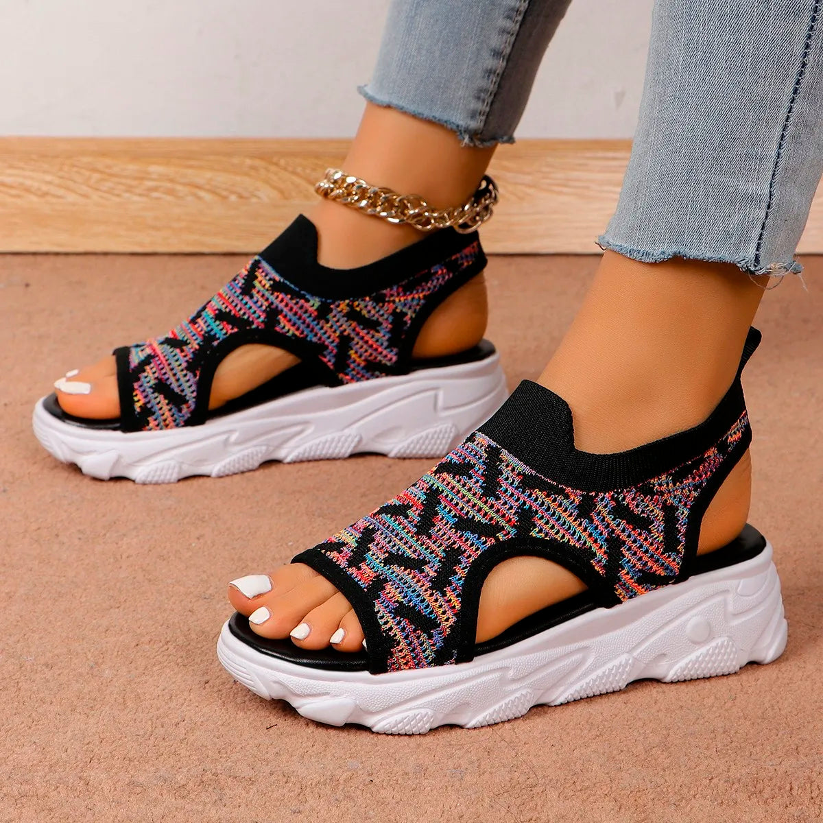 Dinna Pop - Sandale ultra confortable 