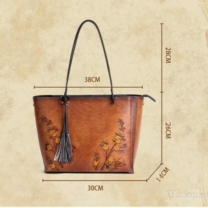 Mala Tote Florença Royale – Em Couro Genuíno Premium