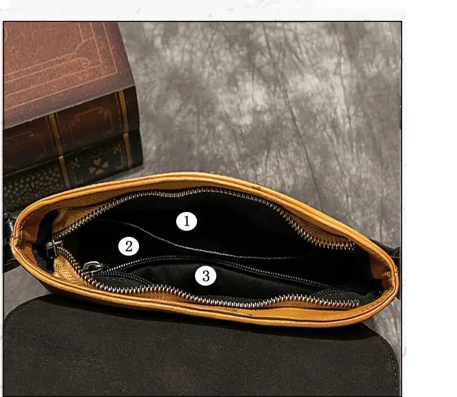 Sac Sofia Vintage Artistique – Fabriqué en cuir véritable de qualité supérieure