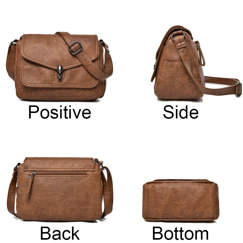 Portefeuille décontracté « Ariana » en cuir végan – Style doux et élégant
