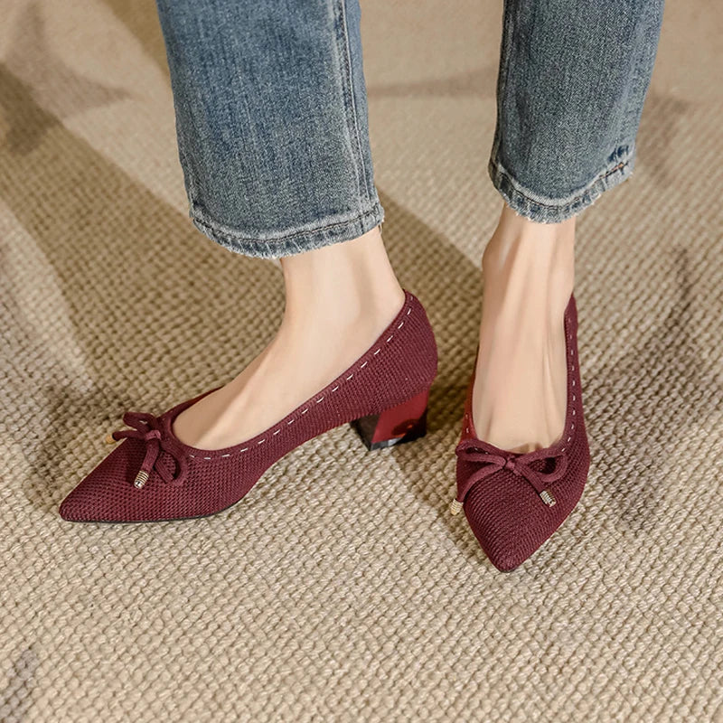 Escarpins Miss Isadora Lianna - Chaussures à talon bloc très élégantes et confortables