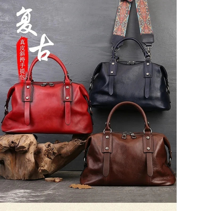 Sac Bianca Vintage – Fabriqué en cuir véritable de première qualité
