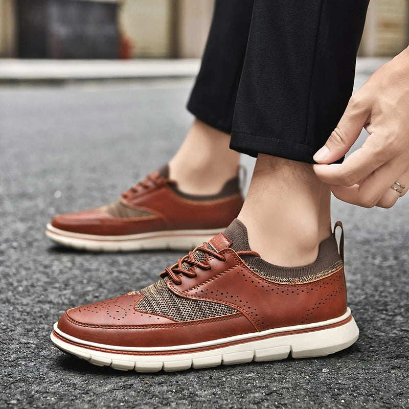Lyon Jasson - Chaussures de tennis décontractées et modernes pour hommes