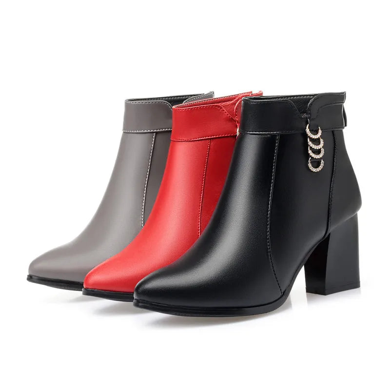 Bottes Giorgia Aire - Cuir véritable