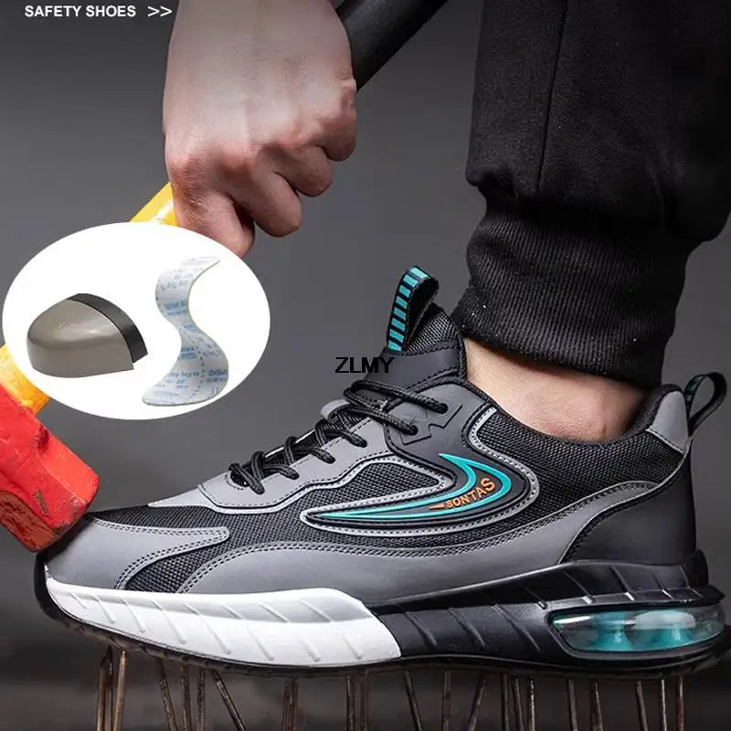 AirMax Guard - Sapato de Segurança com Câmara de Ar e Biqueira de Aço