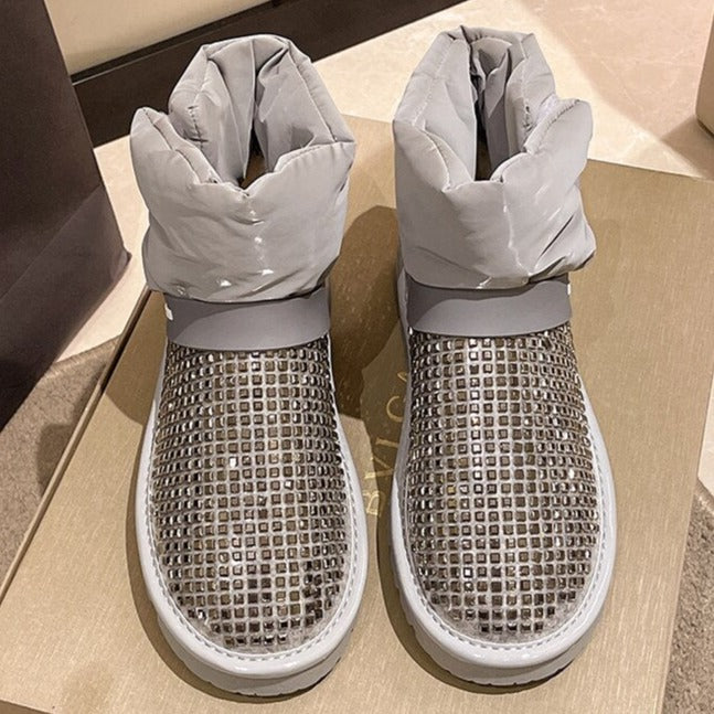 Rostova - Bottes d'hiver ornées de strass