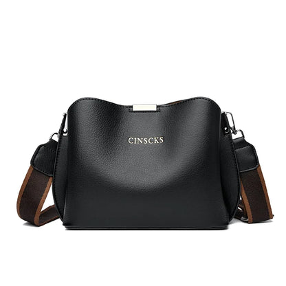 Sac à main élégant à trois compartiments pour femme