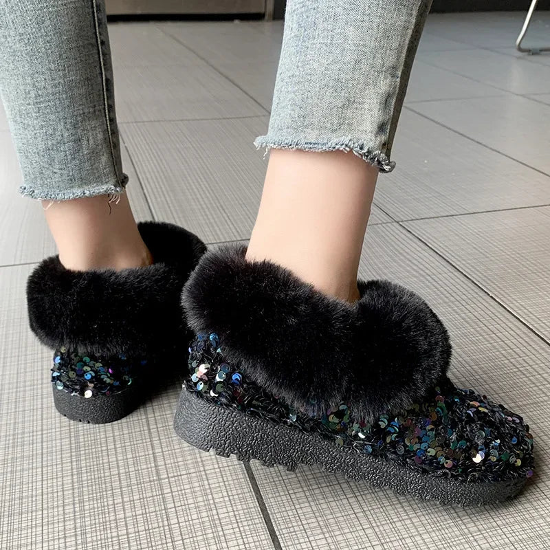 Bottines Glitter Valentina - Super confortables