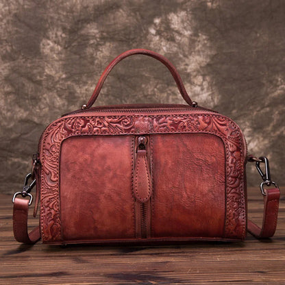 Mala Alba Vintage – Em Couro Genuíno Premium