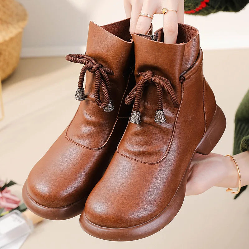Bottes Ruanna - Cuir véritable