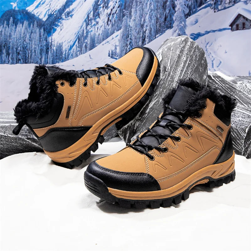 Oakholt – Bota Homem com forro super quente e impermeável