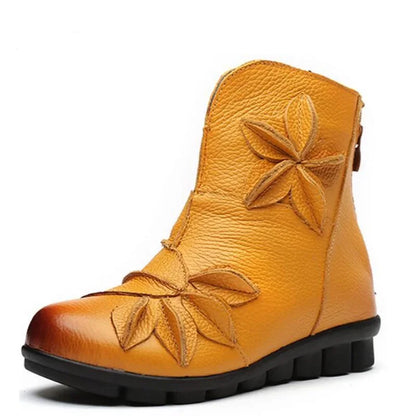 Bottes Arouca Flower - Cuir véritable