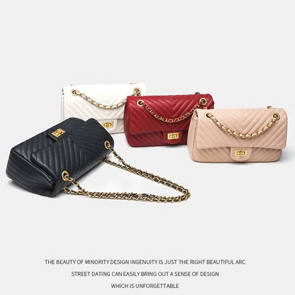 Véronique Chain – Bolsa em Couro Genuíno
