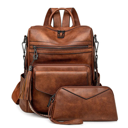 Sac à dos « Duo Fringe » – Style et polyvalence pour les voyages et le quotidien