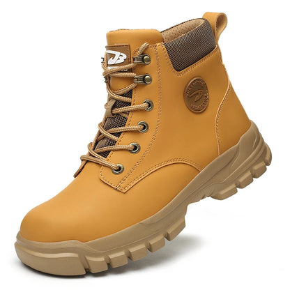 IronShield Pro – Botas de Segurança Impermeáveis com Biqueira de Aço
