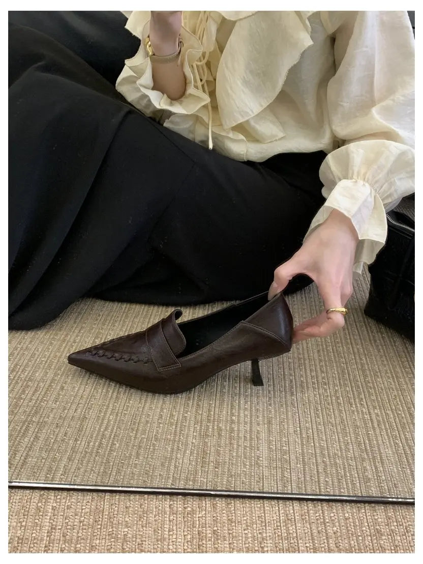 Valentina Elegance - Sapatos de Salto Clássicos Femininos