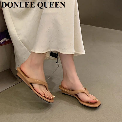 Isabella Wedge - Sandálias Elegantes de Cunha