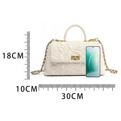 Camélia Élégance – Bolsa em Couro Genuíno