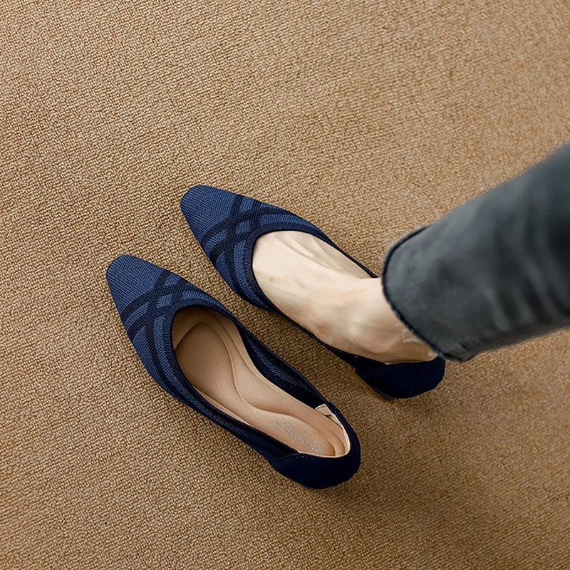 Olga - Chaussure de style ballerine très élégante et confortable