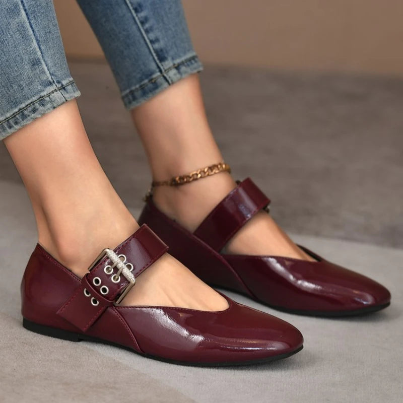 Léopard - Chaussure plate confortable