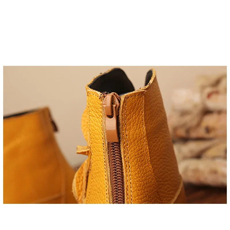 Bottes Arouca Flower - Cuir véritable