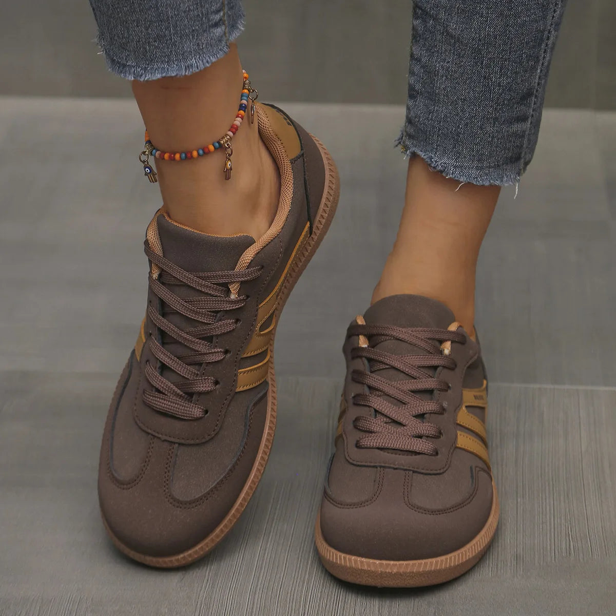 Élodie Comfort – Ténis Casuais em Pele Vegan