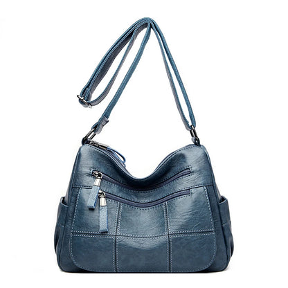 Sac « Nappa Lux » – Cuir végan imperméable au style décontracté haut de gamme