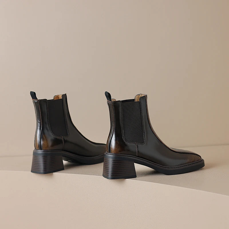 Bottes Ulia - Cuir véritable