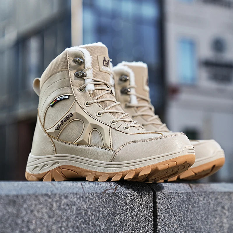 Clearholt – Bota Homem com forro super quente e impermeável