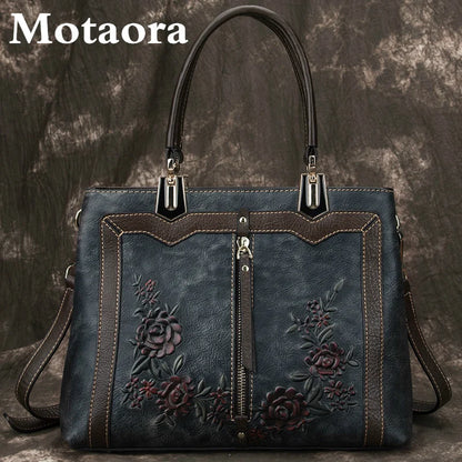 Sac Verona Box Vintage – Fabriqué en cuir véritable de première qualité 