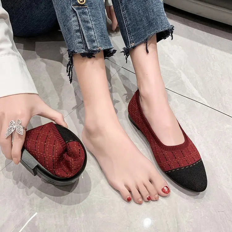 Gabrielle - Chaussure de style ballerine très élégante et confortable.