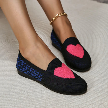 Romance Marie - Mocassin semi-orthopédique en maille ultra-légère et respirante