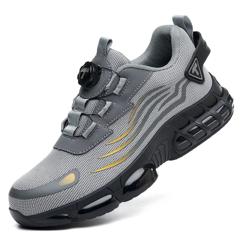 TorqueLock S3 – Sapatos de Segurança com Ajuste Rápido Rotativo
