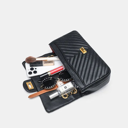 Véronique Chain – Bolsa em Couro Genuíno