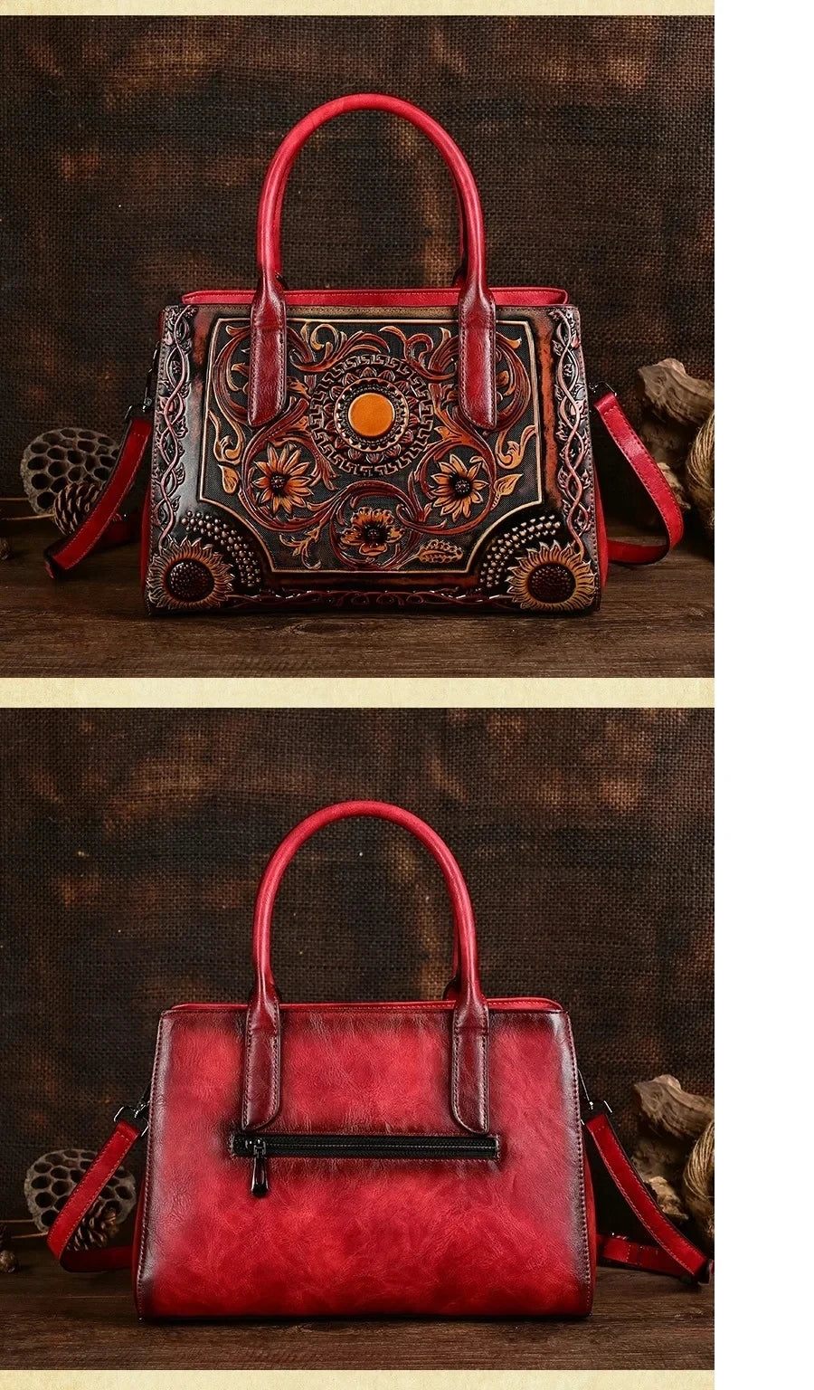 Sac oreiller vintage Amora – Design élégant et de haute qualité 