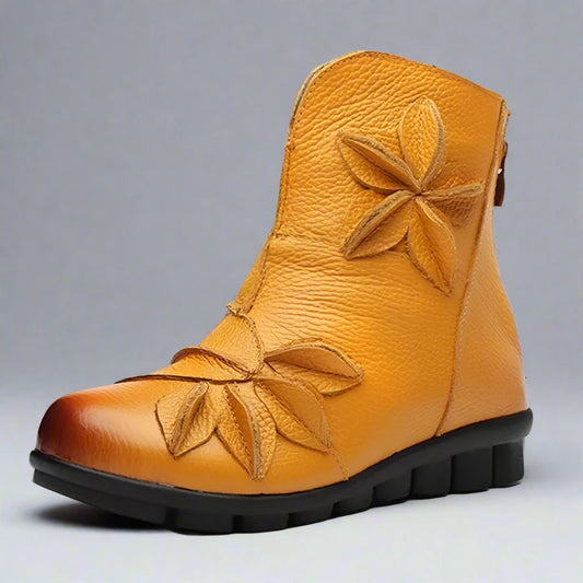 Bottes Arouca Flower - Cuir véritable