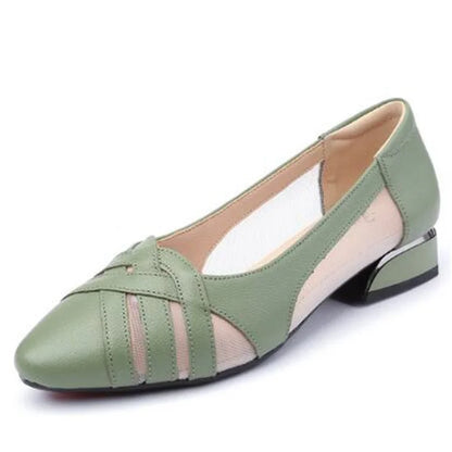 Anatana - Chaussure en cuir véritable ultra confortable
