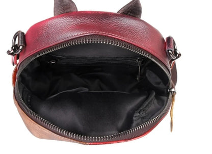 Sac à dos Diana Vintage Patchwork – Fabriqué en cuir véritable de première qualité