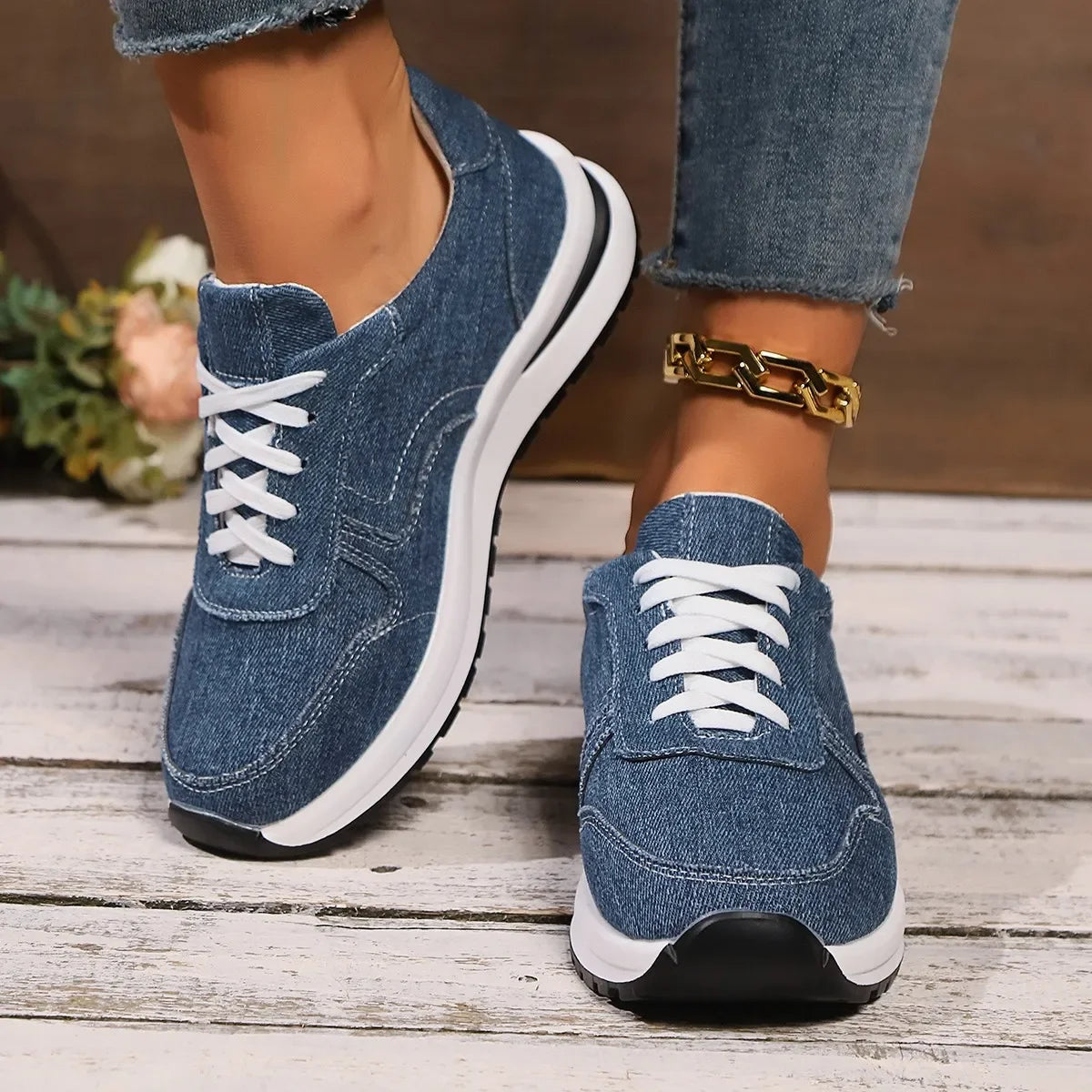 Baskets Lia - Confortables et stylées