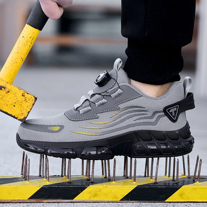 TorqueLock S3 – Sapatos de Segurança com Ajuste Rápido Rotativo