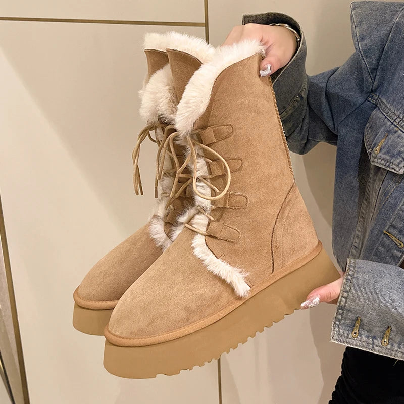 Bottes Helega - Doublées, ultra chaudes et confortables