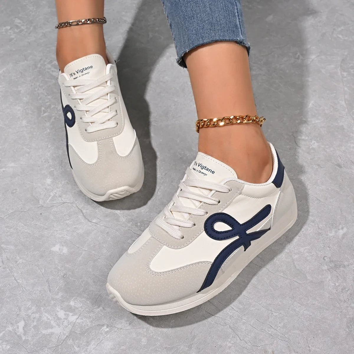 Baskets Lace Marie - Confortables et tendance