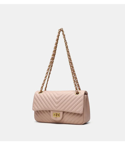 Véronique Chain – Bolsa em Couro Genuíno