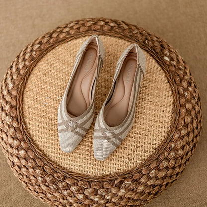 Olga - Chaussure de style ballerine très élégante et confortable