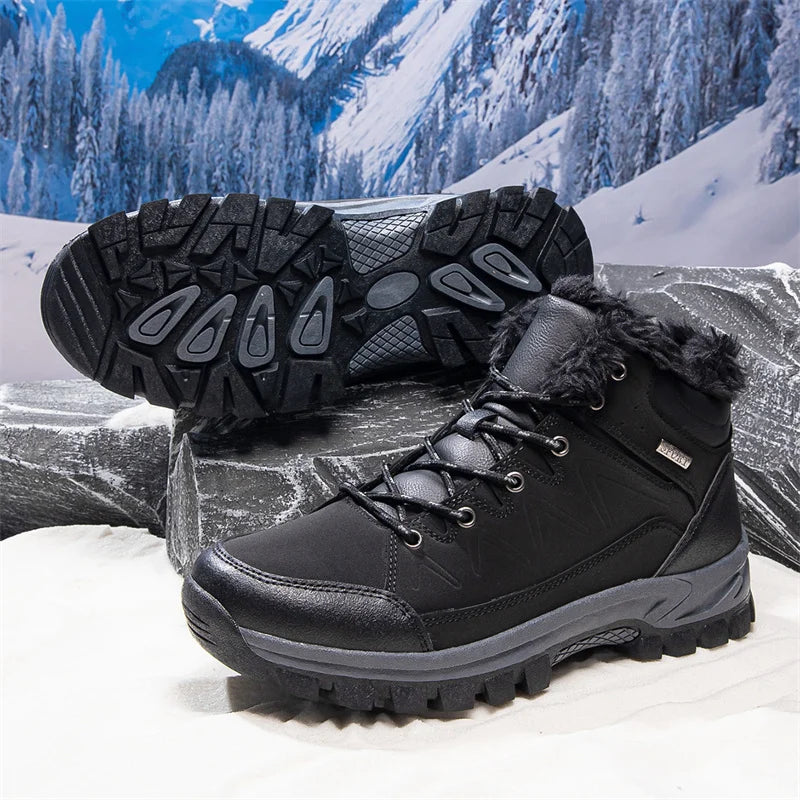 Oakholt – Bota Homem com forro super quente e impermeável