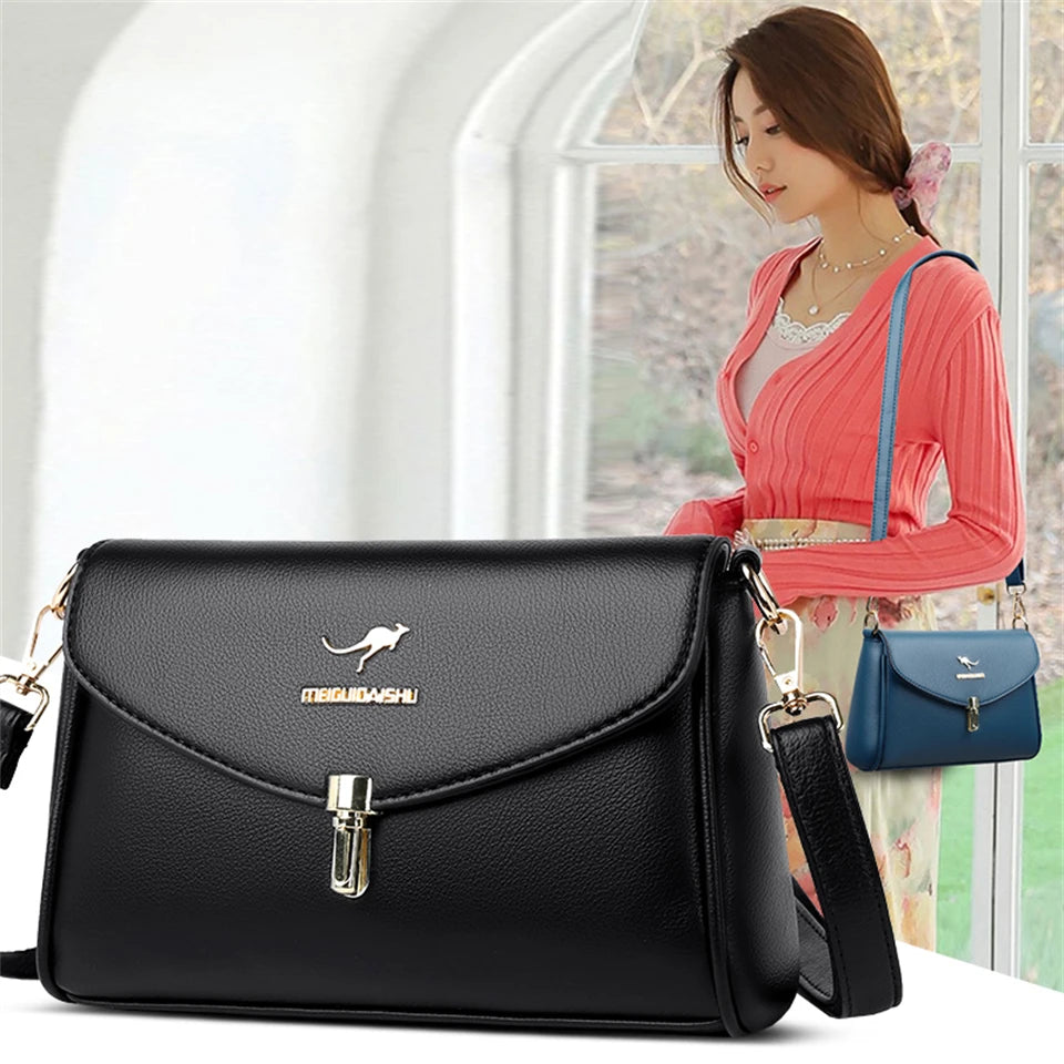Luna Crossbody – Bolsa de Ombro Elegante