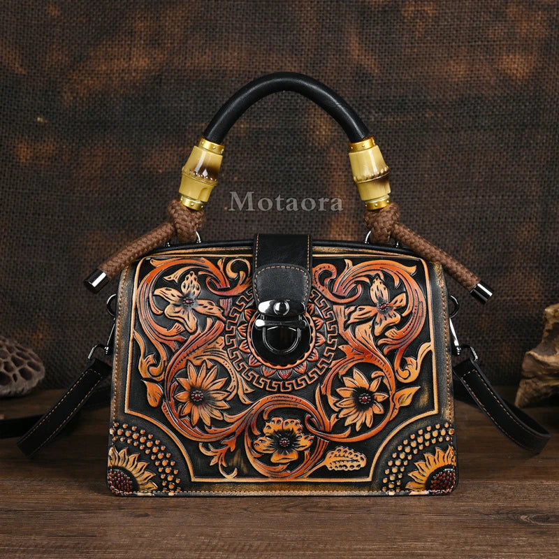 Mala Floral Elisa Vintage – Design Elegante de Alta Qualidade
