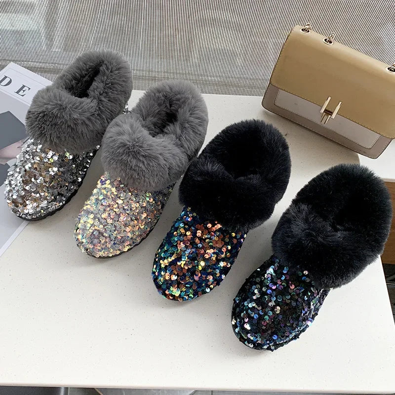Bottines Glitter Valentina - Super confortables