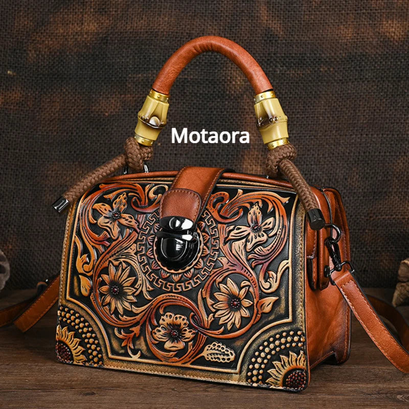 Mala Floral Elisa Vintage – Design Elegante de Alta Qualidade
